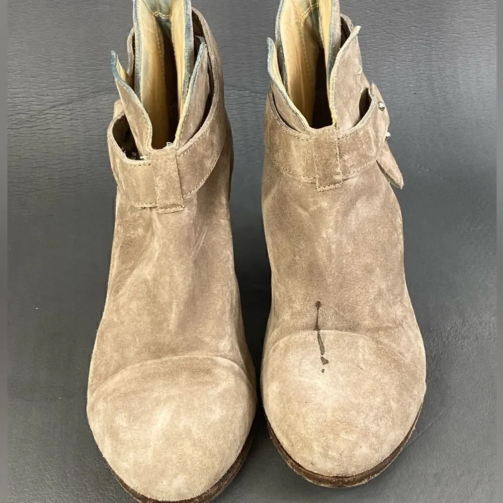 Rag and bone suede harrow boots women size 6 (36.5)